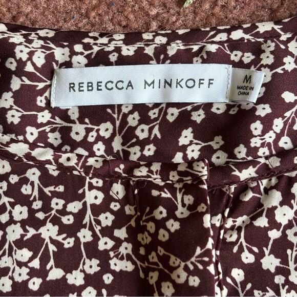 Rebecca Minkoff Selandra Floral Ruffle Dress- Size Medium - Picture 11 of 16